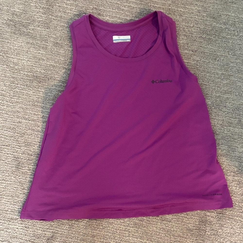 Columbia Women's Magenta Active Tank Top